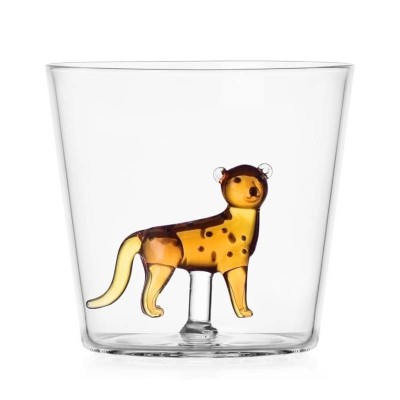 Tumbler Ghepardo Savannah Ichendorf in Vetro Borosilicato
