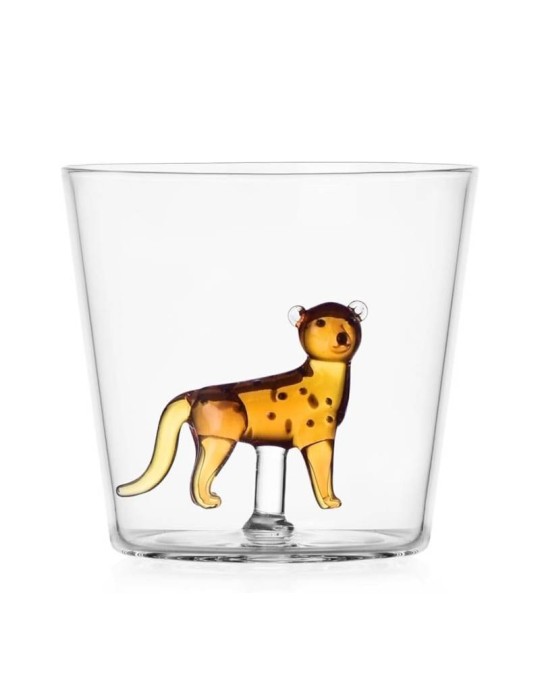 Tumbler Ghepardo Savannah Ichendorf in Vetro Borosilicato