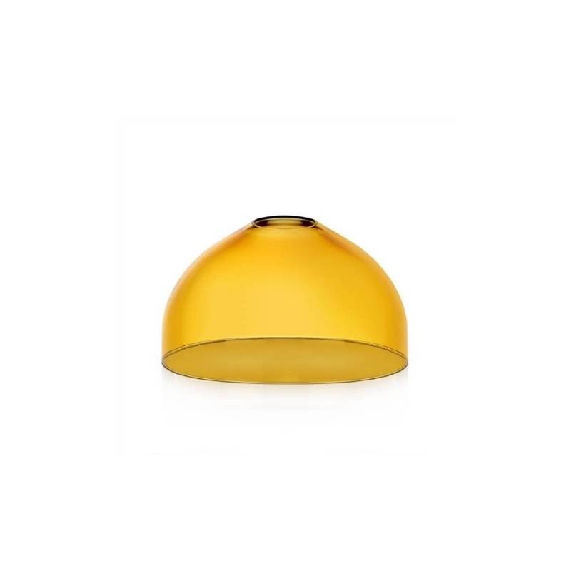 Coperchio Vaso Grande Giallo Fio Ichendorf in Vetro Borosilicato
