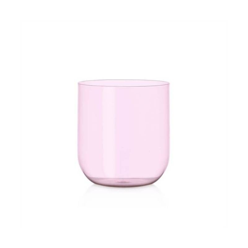 Base Vaso Media Rosa Fio Ichendorf in Vetro Borosilicato
