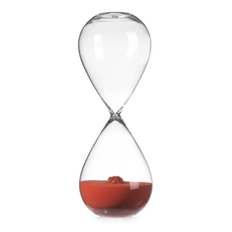 Clessidra Il Nodo dell’Amore Onlylux H20 cm Rosso