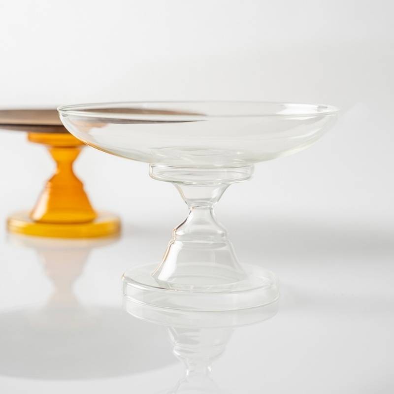 Rubin Alzata Trasparente in Vetro Borosilicato...