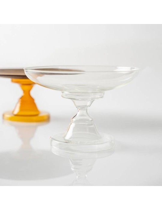 Rubin Alzata Trasparente in Vetro Borosilicato...