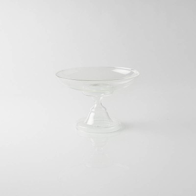 Rubin Alzata Trasparente in Vetro Borosilicato...