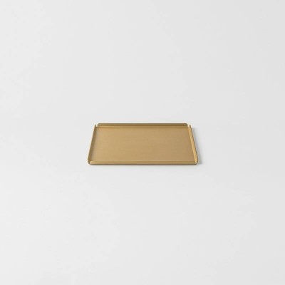 Storm Champagne Vassoio 20x20 cm KnIndustrie in Alluminio...