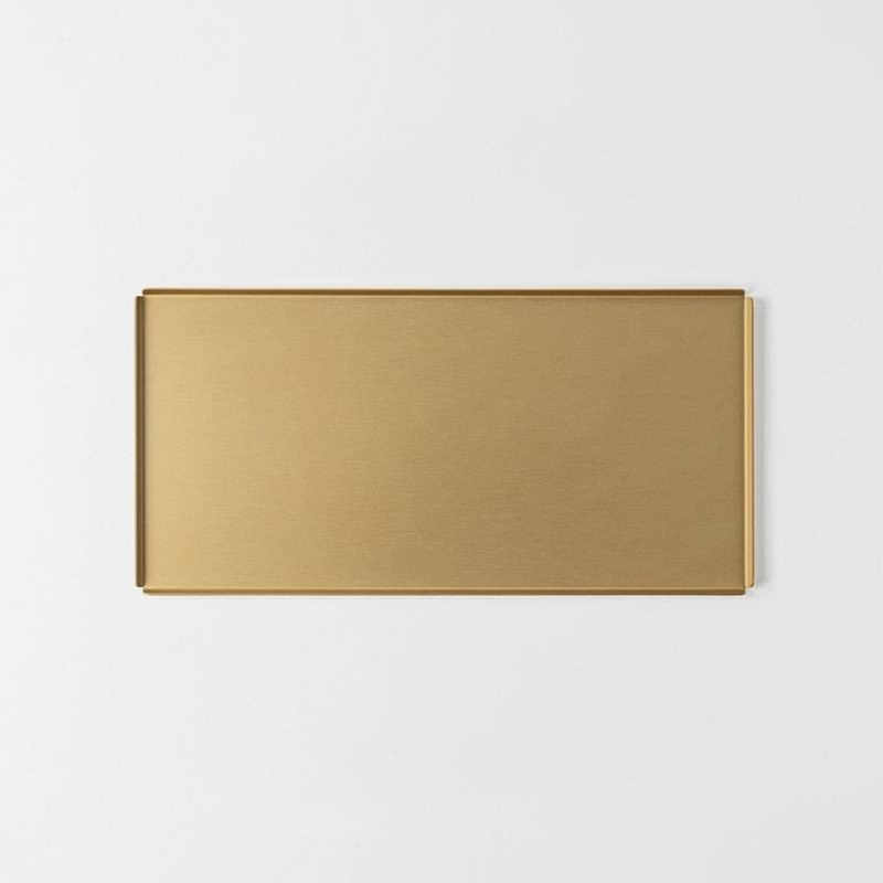 Storm Champagne Vassoio 40x20 cm KnIndustrie in...