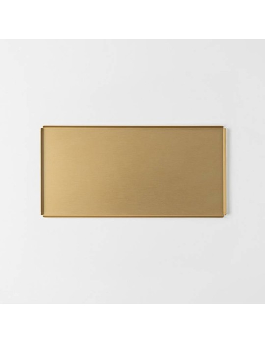 Storm Champagne Vassoio 40x20 cm KnIndustrie in...