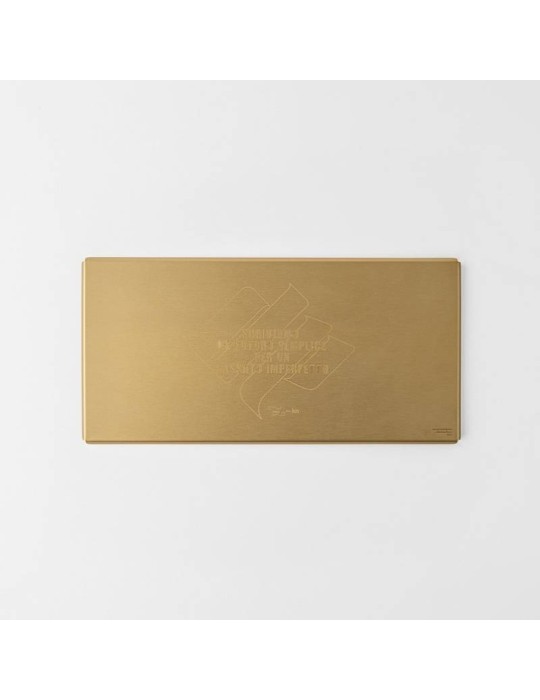 Storm Champagne Vassoio 40x20 cm KnIndustrie in...