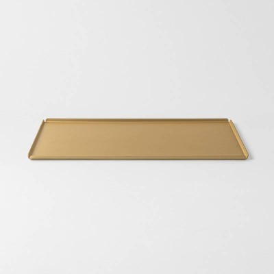 Storm Champagne Vassoio 40x20 cm KnIndustrie in Alluminio...