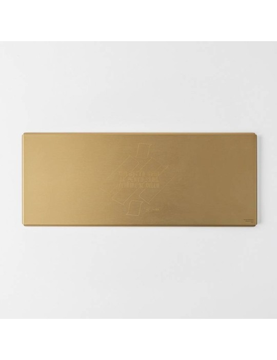 Storm Champagne – Vassoio 50x20 cm in Alluminio...