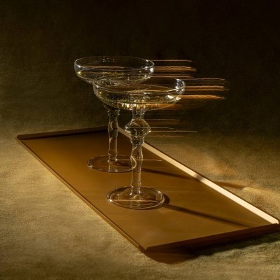 Storm Champagne – Vassoio 50x20 cm in Alluminio |... 2