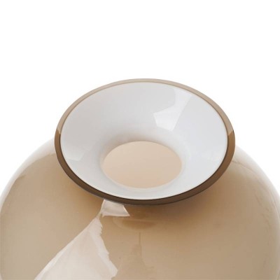 Lampada Aurora Fumé in Vetro H57 cm – Design Artigianale... 2