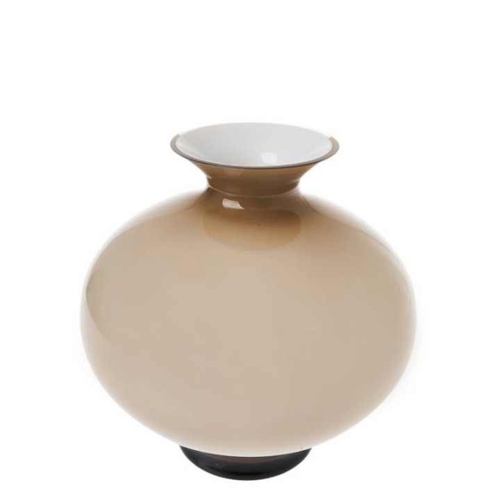 Onlylux Lampada Aurora in vetro fumé alta 57 cm
