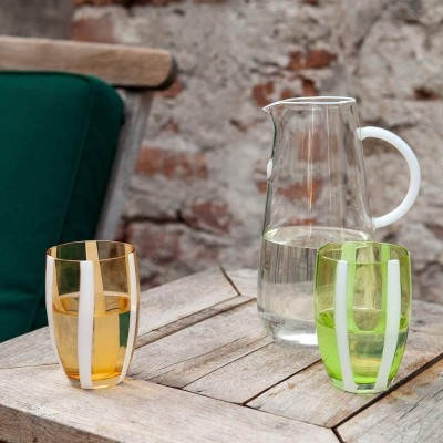 Set 6 Tumbler Gessato Ambra Zafferano – Design Federico... 2
