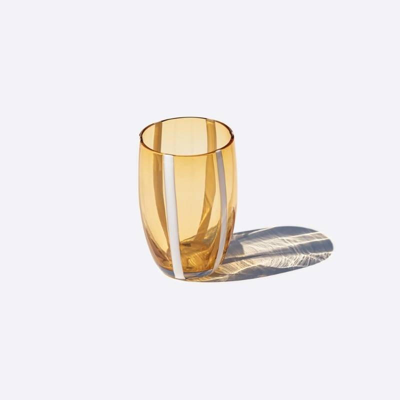 Set 6 Tumbler Gessato Ambra Zafferano – Design...