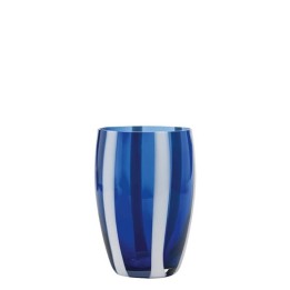 Zafferano Set di 6 tumbler Gessato blu