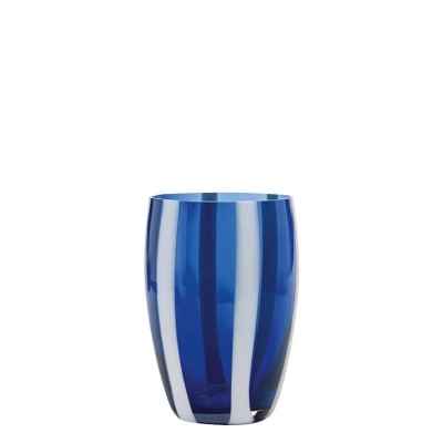 Set 6 Tumbler Gessato Blu Zafferano – Design Federico de...