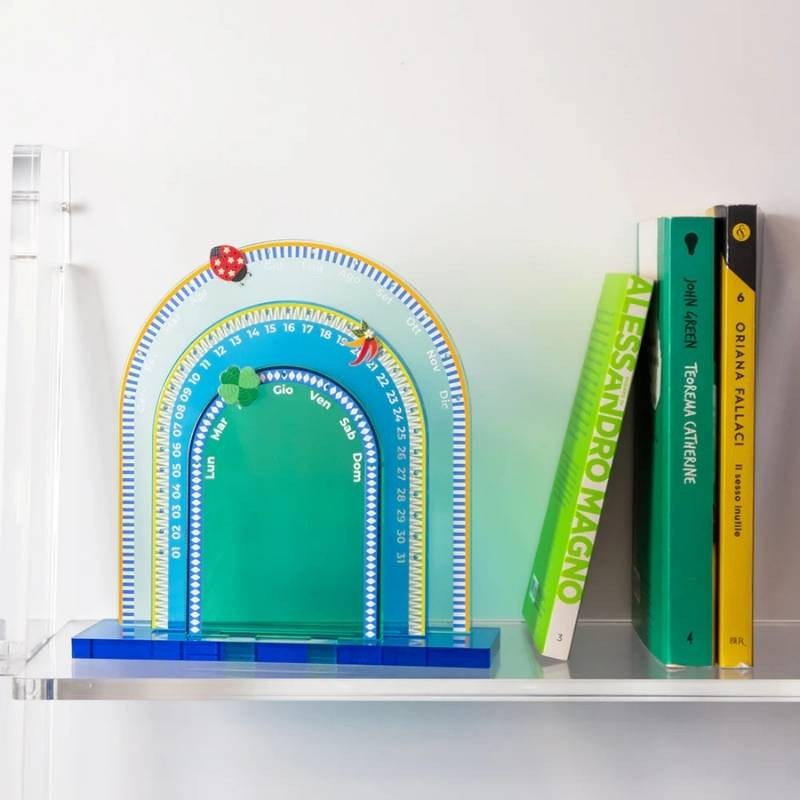 Calendario Perpetuo Sibilla Blu Vesta Home in...