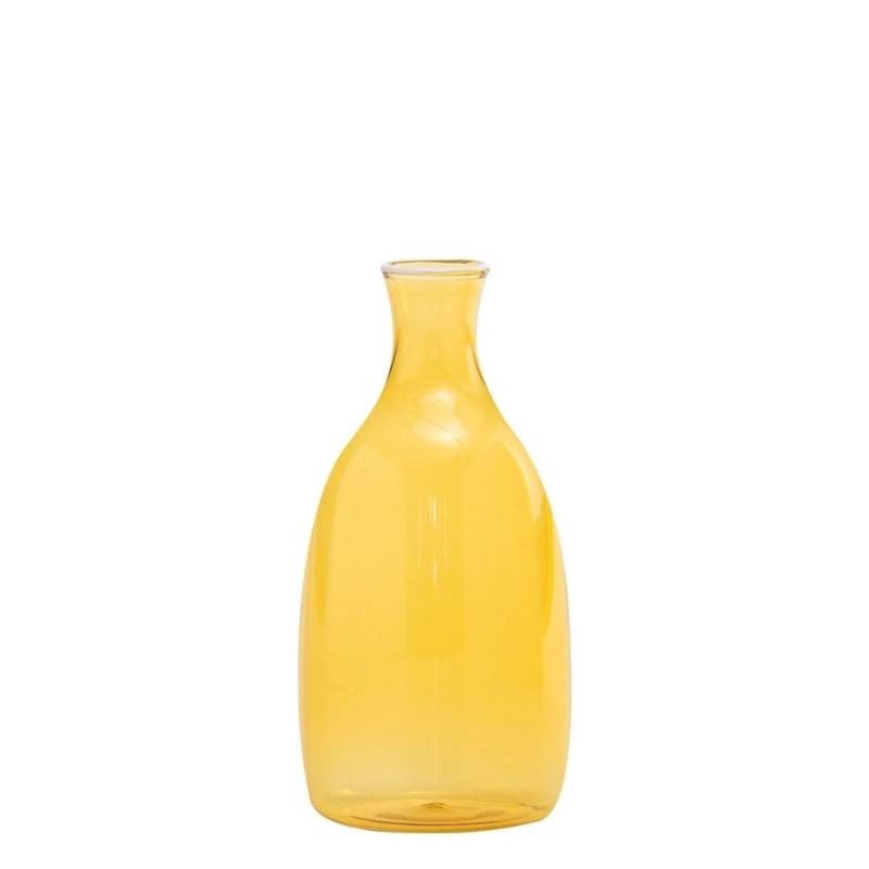 Un Fiore Vaso 35 cl Zafferano in Vetro Borosilicato