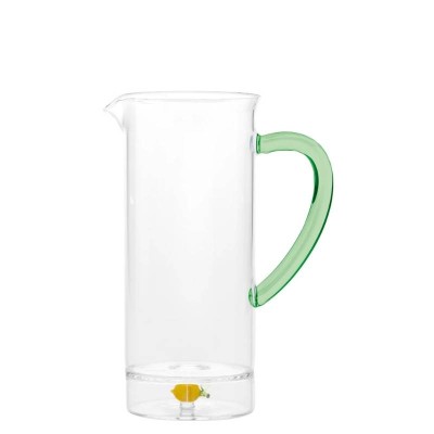 Teca Frutta Caraffa Limone Zafferano in Vetro...