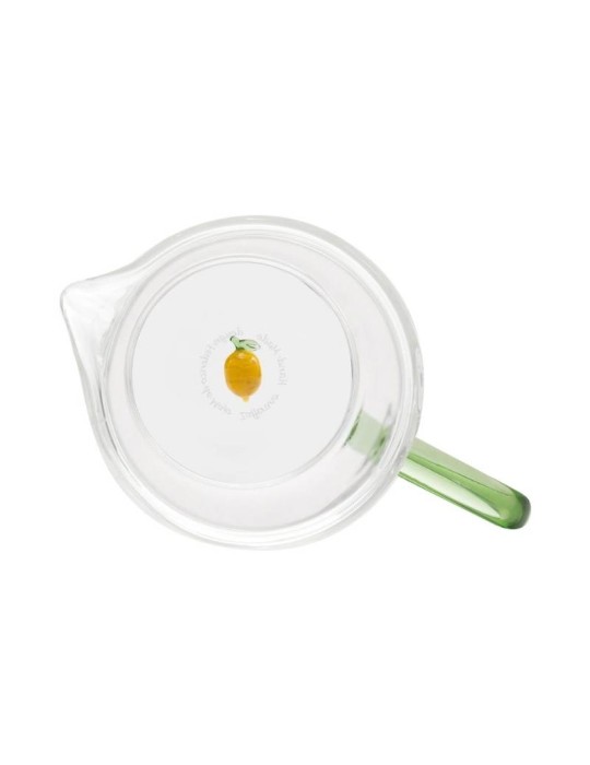 Teca Frutta Caraffa Limone Zafferano in Vetro...
