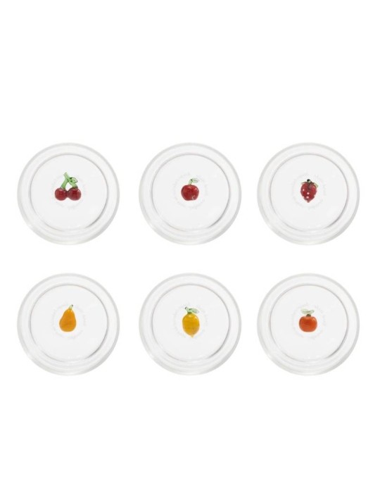 Set 6 Tumbler Teca Frutta Assortiti Zafferano...