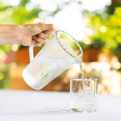 Intrecci Caraffa Zafferano in Vetro Borosilicato 84 cl... 2