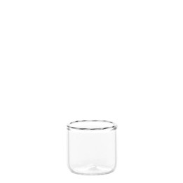 Zafferano Set di 6 tumbler junior Intrecci bianco e nero