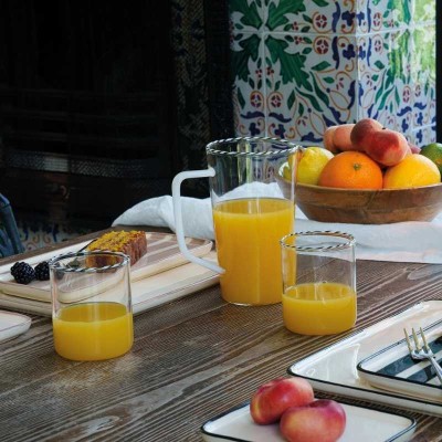 SET 6 TUMBLER INTRECCI Zafferano – Bicchieri Design in... 2