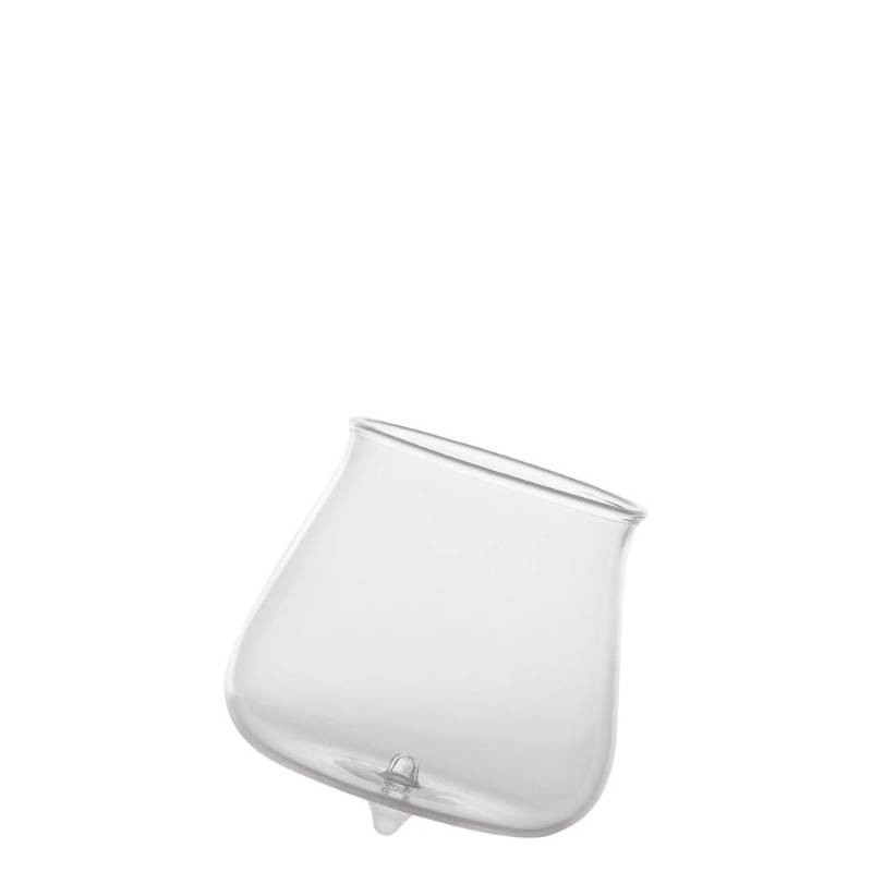 SET 6 TUMBLER PIROLO Zafferano Bianco – Bicchieri Design in Vetro Borosilicato