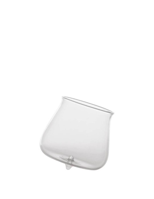 SET 6 TUMBLER PIROLO Zafferano Bianco – Bicchieri Design in Vetro Borosilicato