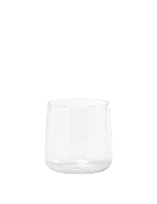 SET 6 TUMBLER NO BILIA Zafferano Trasparente – Bicchieri Design in Vetro Borosilicato