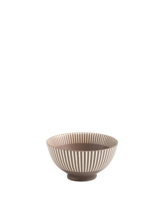 SET 6 BOWL LEVANTE MICRO Zafferano Marrone – Ciotoline in Porcellana Matt