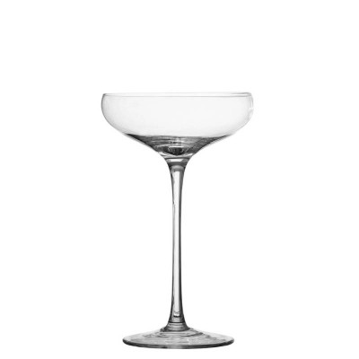Set 4 Coppe Champagne Smooth Brandani in Vetro Elegante