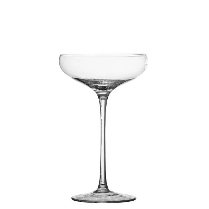 Set 4 Coppe Champagne Smooth Brandani in Vetro Elegante