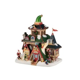Lemax Elwood's Elf Lodge 45224 edificio illuminato