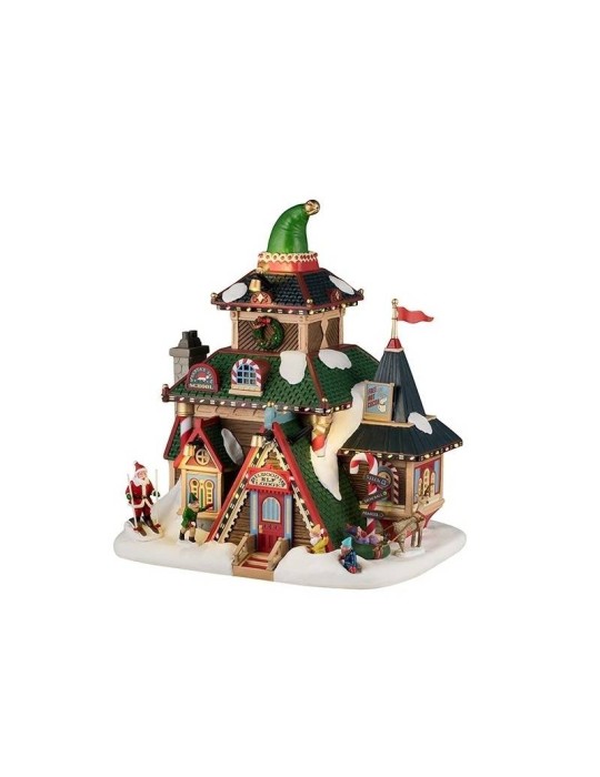 Lemax Elwood's Elf Lodge - Edificio Illuminato Collezione Santa's Wonderland - Cod. 45224