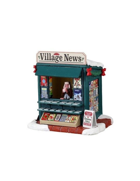 Lemax Good News Day - Scena Natalizia Illuminata Caddington Village - Cod. 34088