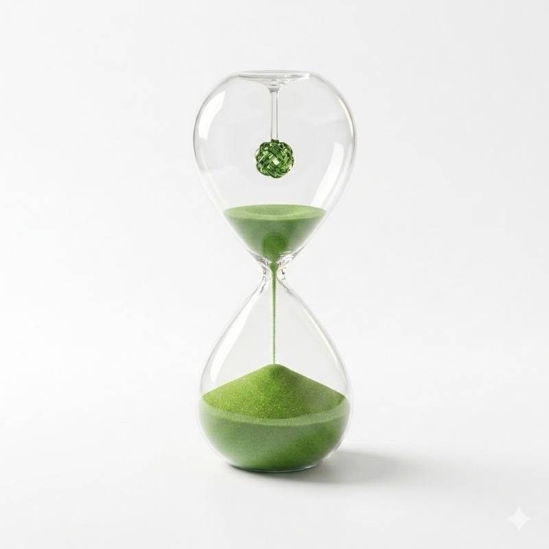 Clessidra Nodo dell'Amore Onlylux in Vetro con...