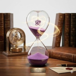 Onlylux Clessidra Il Nodo dell'Amore lilla 20 cm