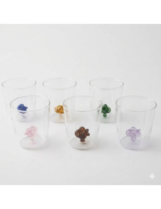 Set 6 Bicchieri “Il Nodo dell’Amore” Onlylux in...