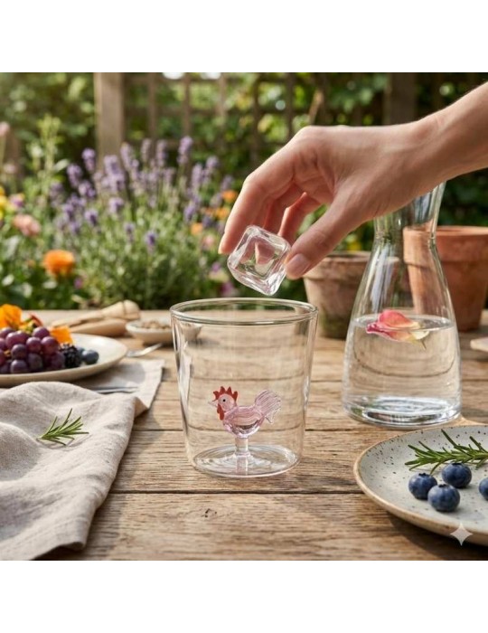 Tumbler Madame Coco Onlylux in Vetro Soffiato – Linea Verre du Monde