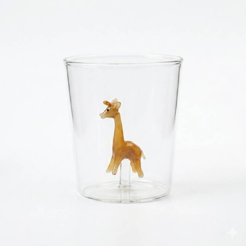 Bicchiere Tumbler in Vetro Soffiato Madame...
