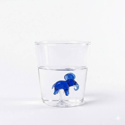 Bicchiere Tumbler in Vetro Soffiato Monsieur Savane... 2