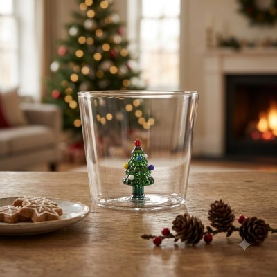 Bicchiere Tumbler Albero di Natale Christmas Tales... 2