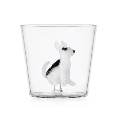 Bicchiere Tumbler in Vetro con Bull Terrier "Dog" –...