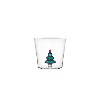 Bicchiere Tumbler in Vetro "Woodland Tales" Wish Tree...