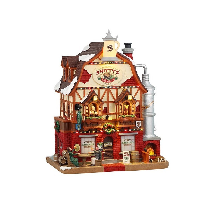 Lemax Smitty's Brewery - Edificio Illuminato in Resina - Cod. 45223