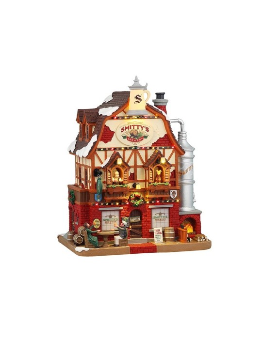 Lemax Smitty's Brewery - Edificio Illuminato in Resina - Cod. 45223