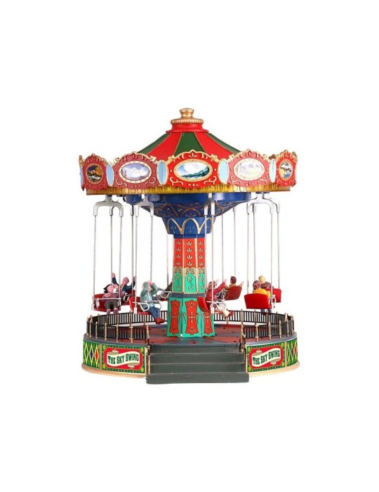 Lemax The Sky Swing - Giostra in Movimento con Luci e Musica - Cod. 84379